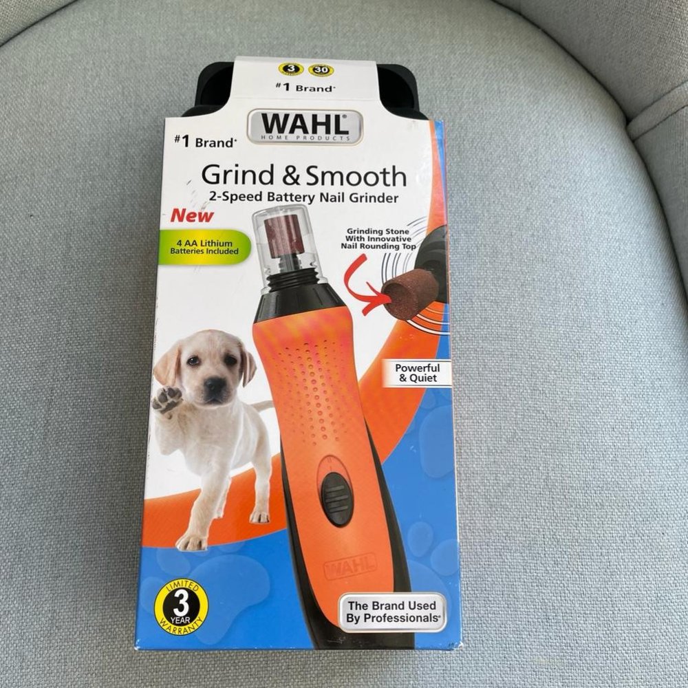 GRIND & SMOOTH PET NAIL GRINDER